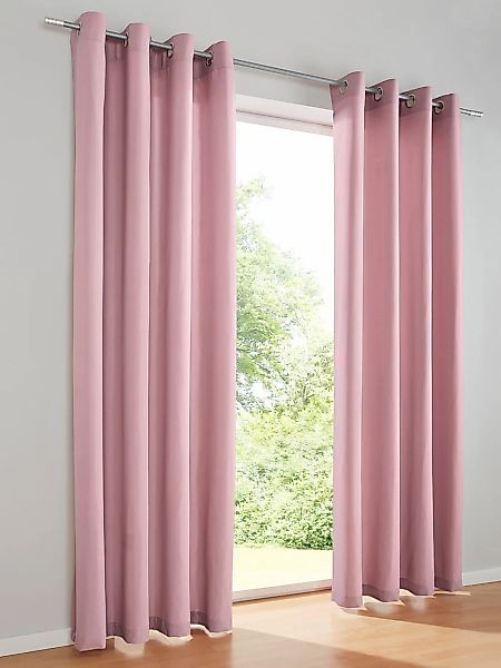 heine home Vorhang Ösen 2 Stk. tlg. günstig online kaufen