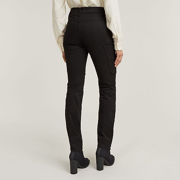 G-STAR Bikerhose "Biker Skinny Cargo" mit kontrastfarbenen Reißverschlüssen günstig online kaufen