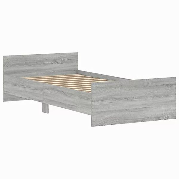 vidaXL Bettgestell Weiß 90x190 cm Holzwerkstoff1908413 günstig online kaufen