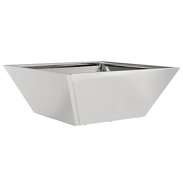 vidaXL Blumentopf Garten Schüssel Pflanzer Silber günstig online kaufen