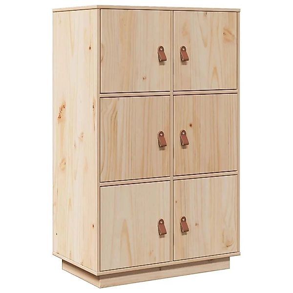vidaXL Highboard 67x40x108,5 cm Massivholz Kiefer 820172 günstig online kaufen