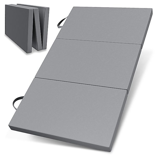 EL ELONEO Klappmatratze Gästematratze, 120x200x8 cm, Grau günstig online kaufen