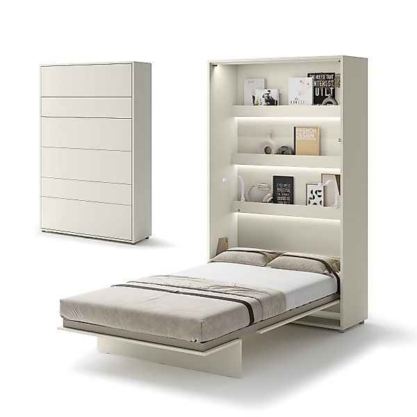 Compleo Schrankbett Vertical Wandklappbett Lenart Bed günstig online kaufen