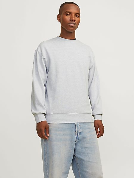 Jack & Jones Sweatshirt "JJECHARGE SWEAT CREW NECK NOOS" mit Rippbündchen günstig online kaufen