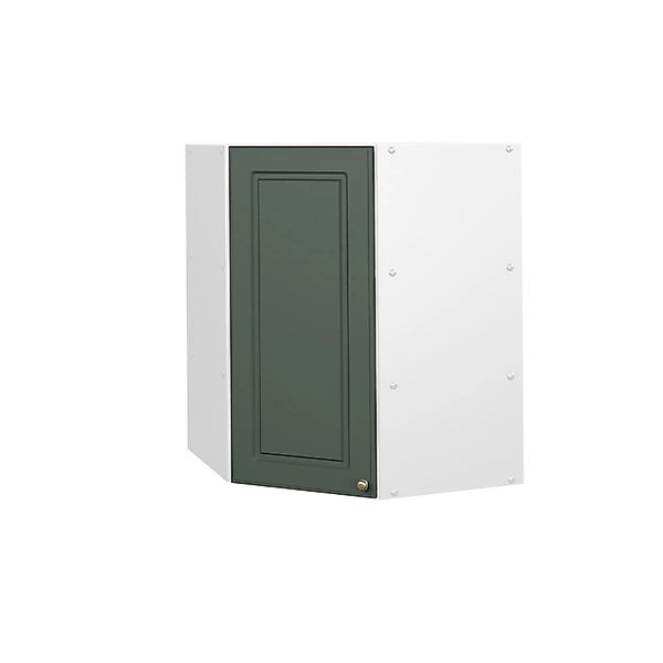 Vicco Eckhängeschrank Fame-Line, Grün-Gold Landhaus/Weiß, 57 günstig online kaufen