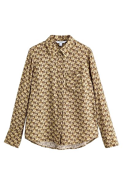 Next Langarmhemd Langärmeliges Button-down-Hemd (1-tlg) günstig online kaufen
