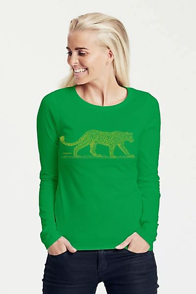 Bio-damen-langarmshirt Leopard günstig online kaufen
