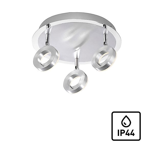 Paul Neuhaus Deckenleuchte "SILEDA", Schutzart IP44 günstig online kaufen