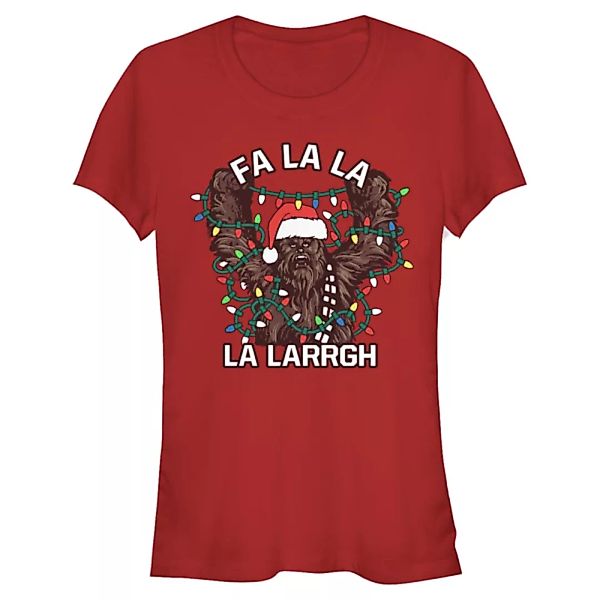 Star Wars - Chewbacca Wookie Lights - Weihnachten - Frauen T-Shirt günstig online kaufen