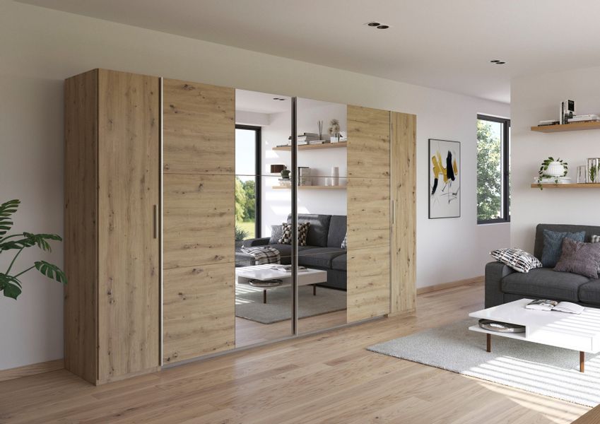 rauch Schwebetürenschrank "Kleiderschrank Drehtürenschrank Schrank Garderob günstig online kaufen