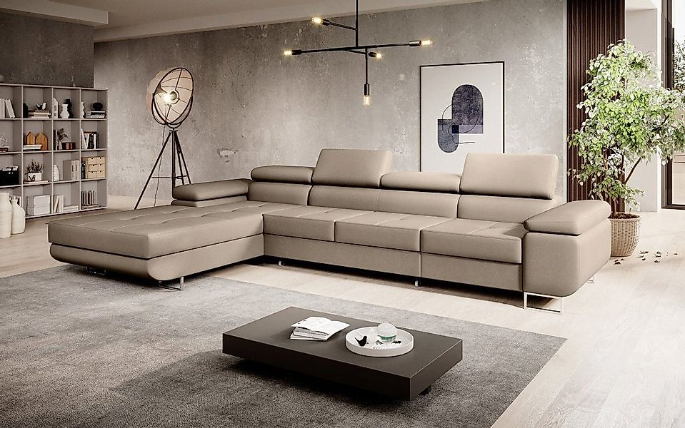 Luxusbetten24 Schlafsofa Designer Sofa Calvera Maxi, günstig online kaufen