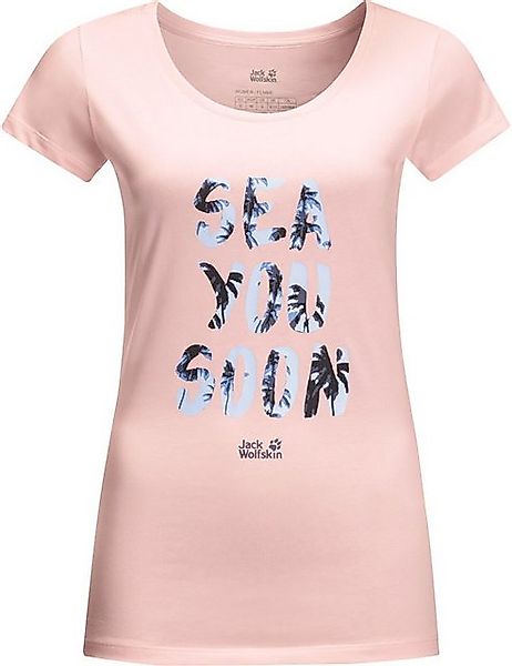 Jack Wolfskin T-Shirt SEA YOU SOON T W BLUSH PINK günstig online kaufen