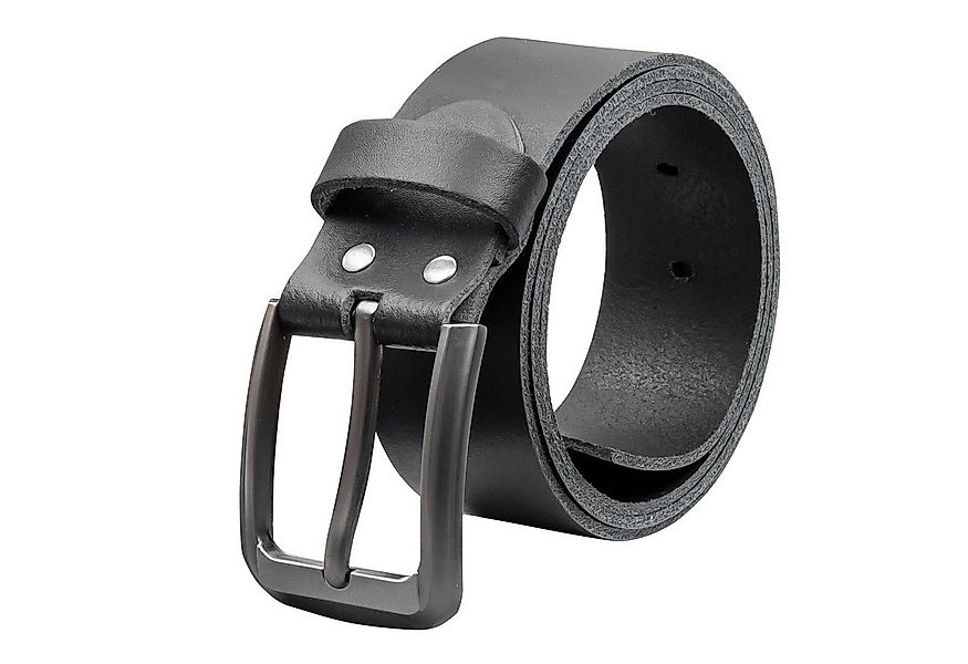 COLOGNEBELT Ledergürtel OM55-SL-Schwarz MADE IN GERMANY, Schwarz Kürzbar, 1 günstig online kaufen