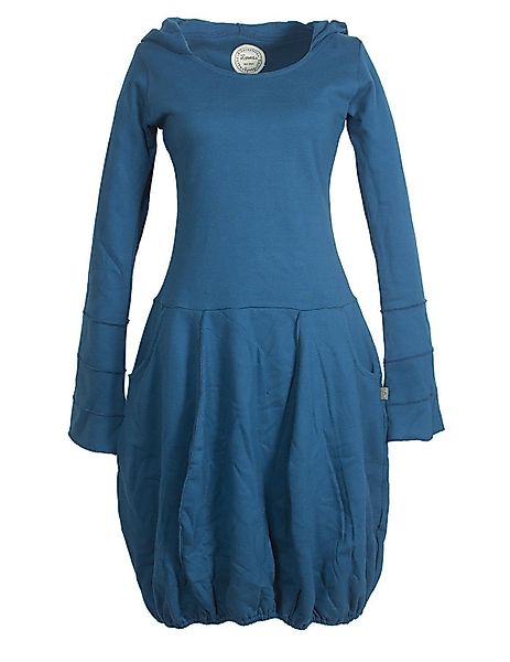 Vishes Midikleid Warmes Langarm Kleid ballonförmig günstig online kaufen