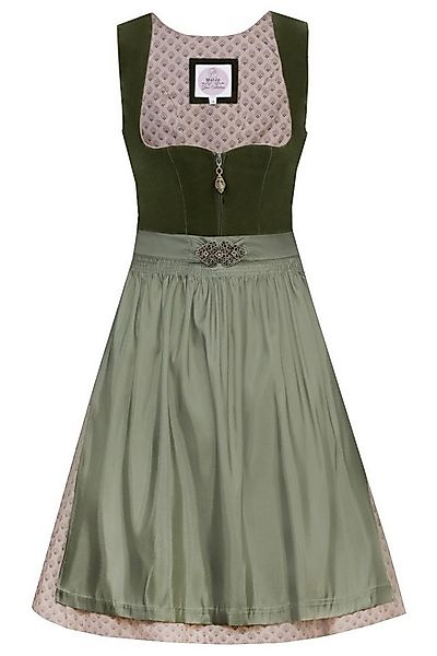 MarJo Dirndl Samt Dirndl 2tlg. - PIA - moos/altrosé/zypresse günstig online kaufen