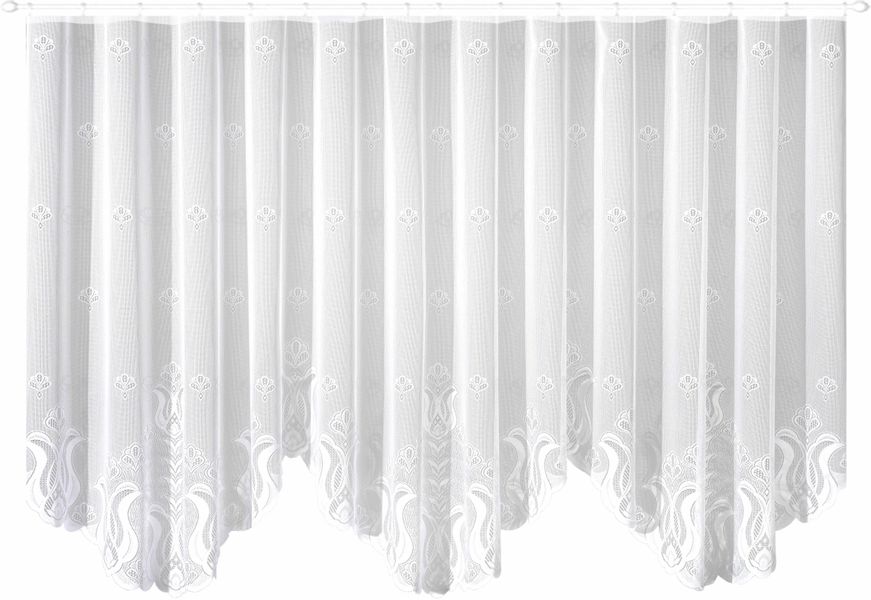 Weckbrodt Gardine "Alina" Kräuselband 1 Stk. tlg. Bogenstore, Jacquard, hal günstig online kaufen