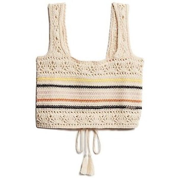 Superdry  Tank Top Débardeur court en crochet à lacets femme günstig online kaufen