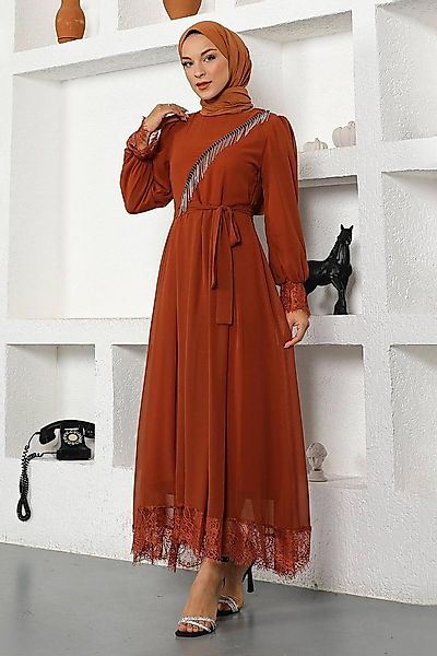 MODAMİHRAM Abendkleid ElbiseStein Detail Chiffon Abendkleid günstig online kaufen