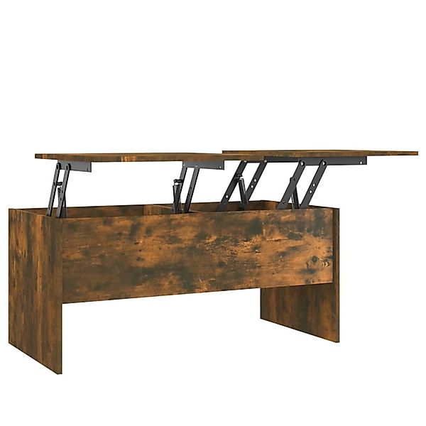 vidaXL Couchtisch Räuchereiche 102x50,5x46,5 cm Holzwerkstoff 819299 günstig online kaufen