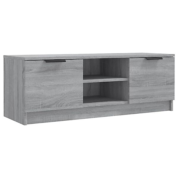 VidaXL TV-Schrank Grau Sonoma 102x35x36,5 cm Holzwerkstoff günstig online kaufen