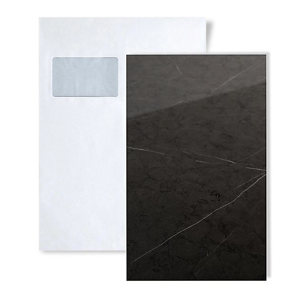 Wallface 1 MUSTERSTÜCK S-19344 DIN A5 Wandpaneel Muster MARBLE GREY AR+ günstig online kaufen