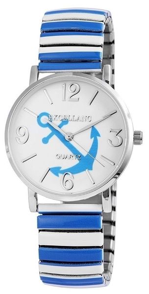 Excellanc Quarzuhr Selin Edelstahlzugband, maritim, Meer, günstig online kaufen