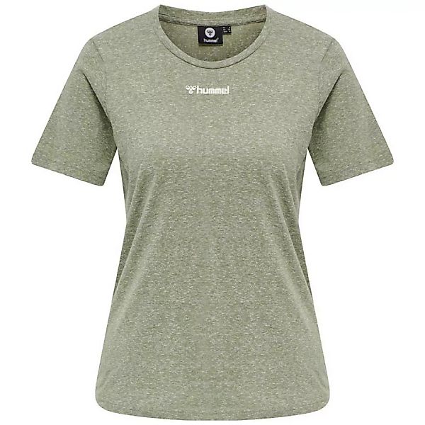 Hummel Zandra Kurzärmeliges T-shirt XS Vetiver Melange günstig online kaufen