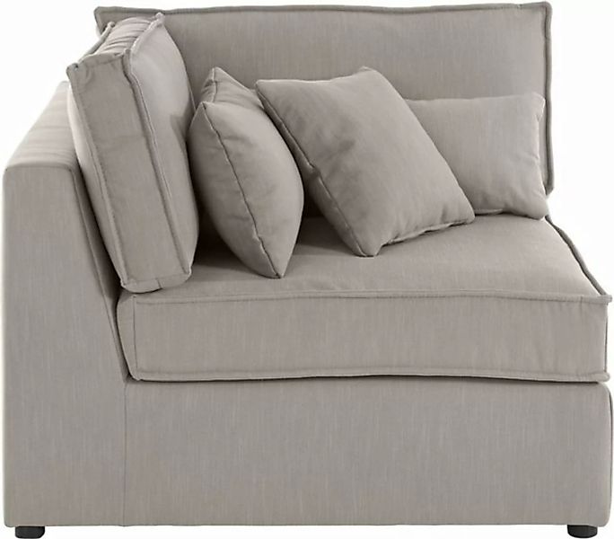 RAUM.ID Sofa-Eckelement Florid, Teil eines Modulsofas, fester Sitzkomfort, günstig online kaufen