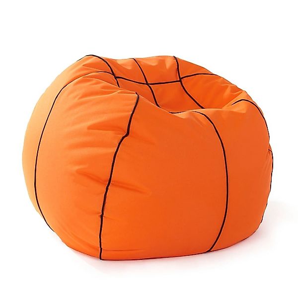 Lumaland Sitzsack Luxury Basketball Sitzkissen, Bodenkissen günstig online kaufen