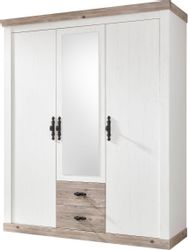 Home affaire Drehtürenschrank "Florenz Landhausschrank,rustikale Metallgrif günstig online kaufen