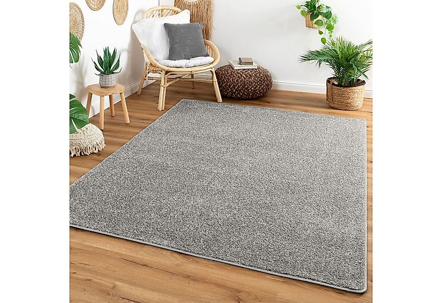 Steffensmeier Teppich Cambridge, Rechteckig, Velours, Wohnzimmer günstig online kaufen