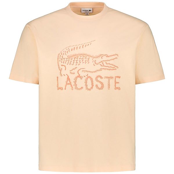 LACOSTE T-Shirt aus Biobaumwolle Farbe orange Größe: 4XL günstig online kaufen