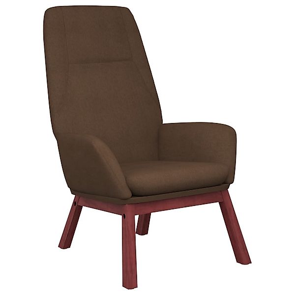 vidaXL Sessel Relaxsessel Stoff Braun (1-St) günstig online kaufen