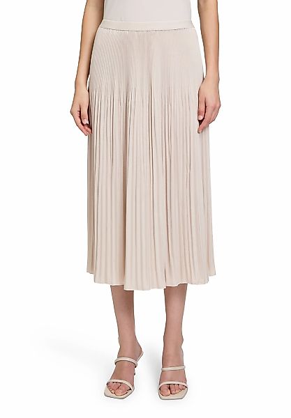 Betty&Co Midirock "Betty & Co Damen Midirock mit Plissee", Plissee günstig online kaufen