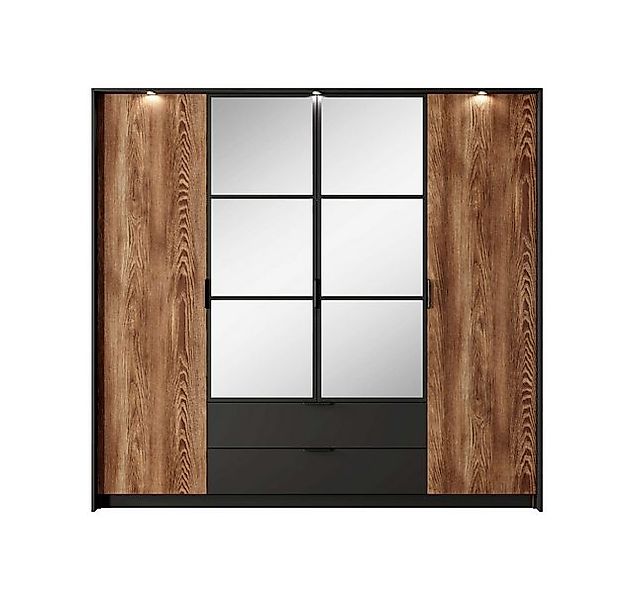 99rooms Drehtürenschrank Kilton (Kleiderschrank, Schrank) Modern Design, mi günstig online kaufen