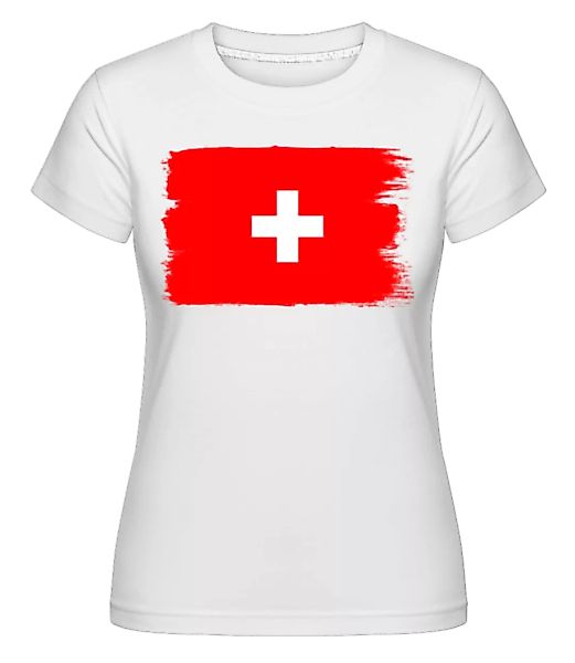 Länder Flagge Schweiz · Shirtinator Frauen T-Shirt günstig online kaufen