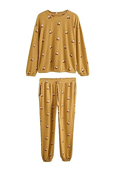 Next Pyjama Weicher, langärmeliger Schlafanzug (2 tlg) günstig online kaufen