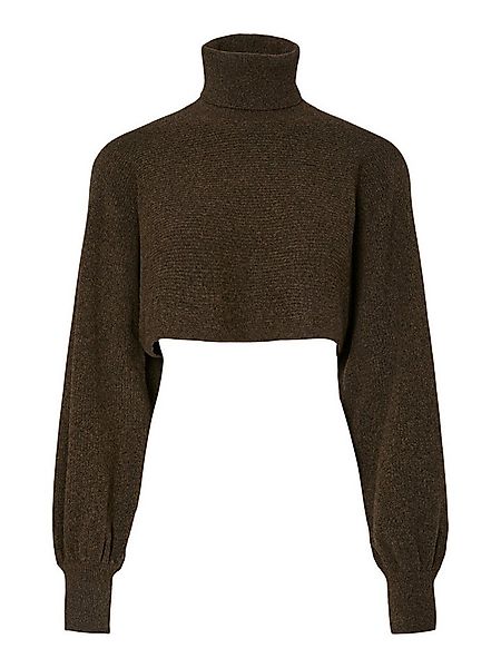 pieces Strickpullover PCMELVIA LS HIGH NECK KNIT ARMWARME günstig online kaufen
