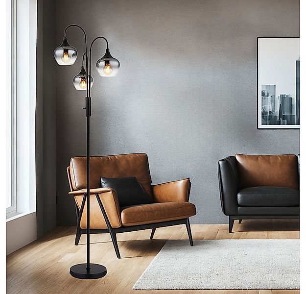 GLOBO LIGHTING LED Stehlampe, Leuchtmittel inklusive, Warmweiß, LED Stehlam günstig online kaufen