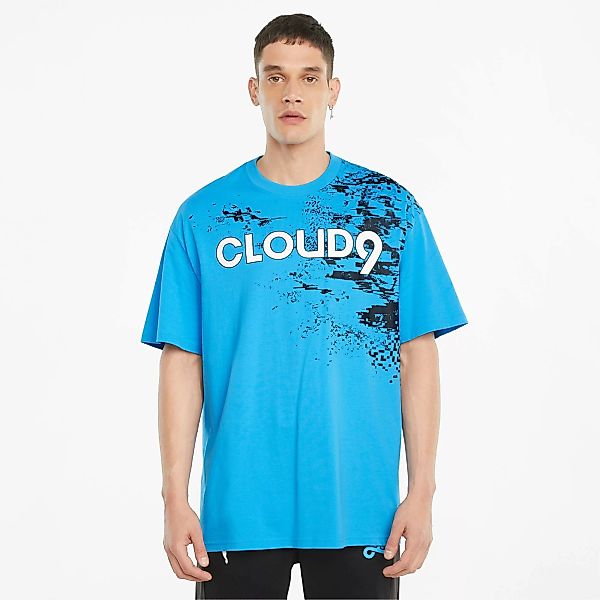PUMA x CLOUD9 Graphic E-Sport-T-Shirt für Herren | Mit Aucun | Blau | Größe günstig online kaufen