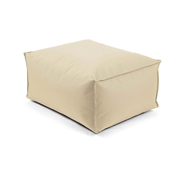 mokebo Outdoor Pouf o Hocker in Beige Der Ruhestifter Fußhocker mit EPS-Per günstig online kaufen