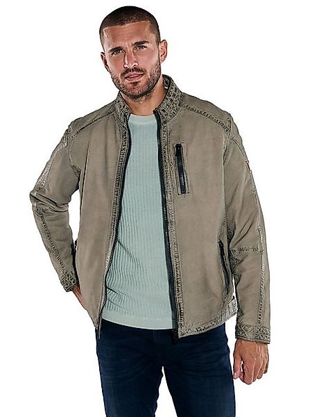 emilio adani Lederjacke Lederjacke mit Stehkragen günstig online kaufen