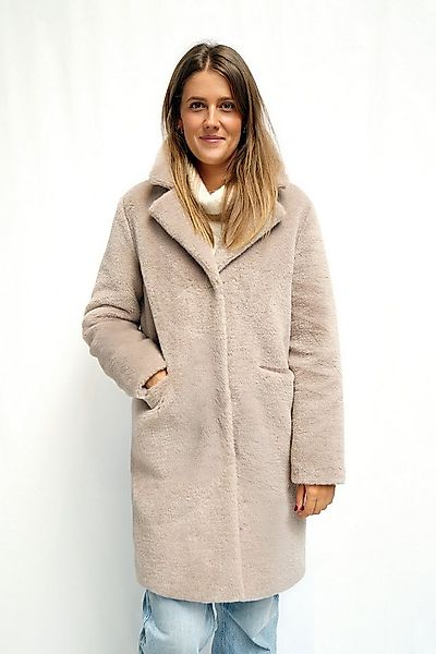 FUNK since 1776 Fellimitatmantel in kuscheliger Lammoptik mit stylischem Re günstig online kaufen