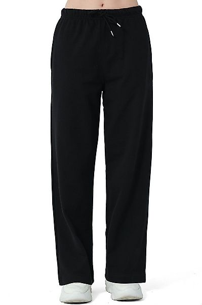 R-CAMP Jogginghose Jogginghose Damen Lang Weite Sporthose Weites Bein Beque günstig online kaufen