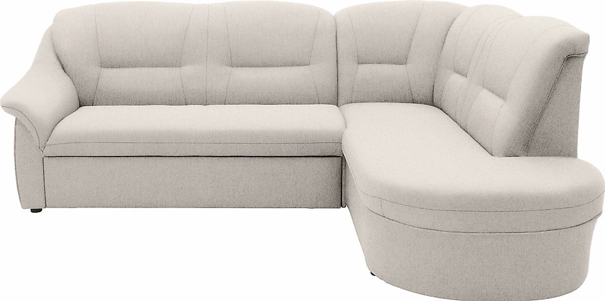 DOMO collection Ecksofa "Faenza für kleine Räume, Stellmaße 232,176cm, komf günstig online kaufen