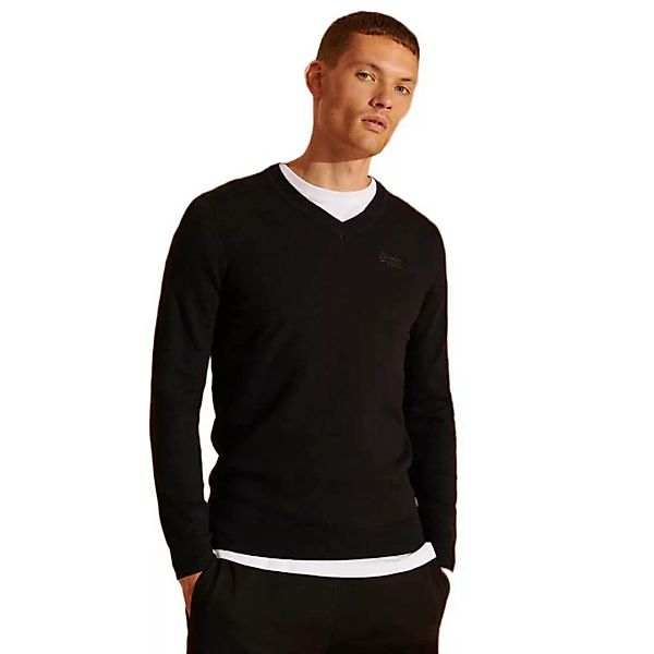 Superdry Orange Label Pullover XS Black günstig online kaufen