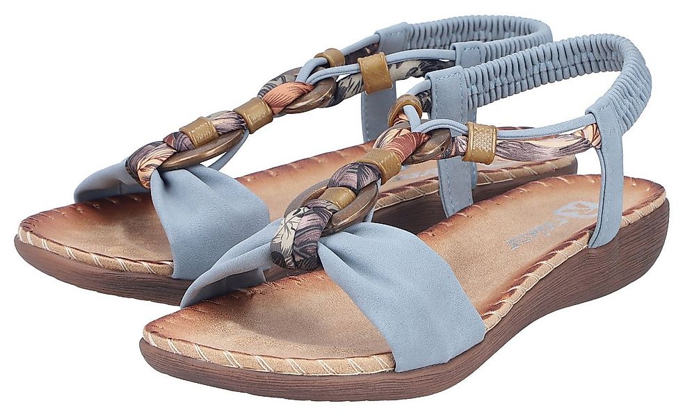 Rieker Sandale Sommerschuh, Urlaubsschuh, Fersenriemchen mit Gummizug günstig online kaufen