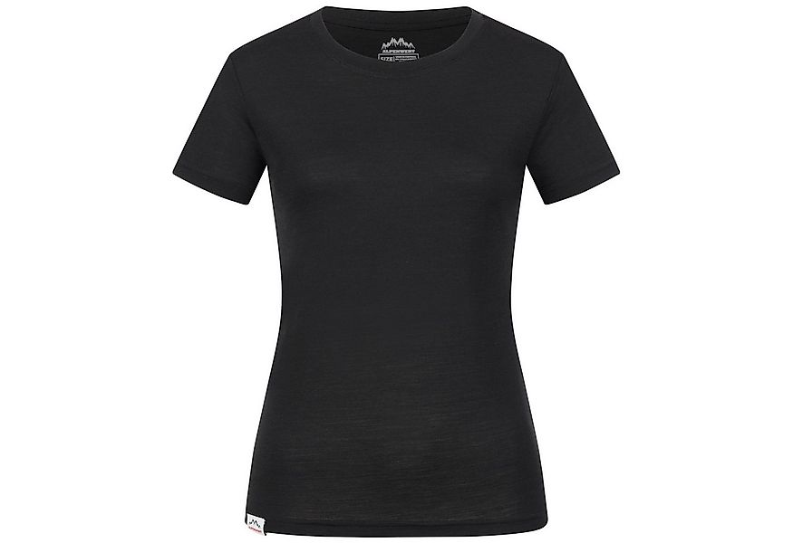 Alpenwert T-Shirt Damen Merino T-Shirt - mulesingfreie Wolle - hergestellt günstig online kaufen