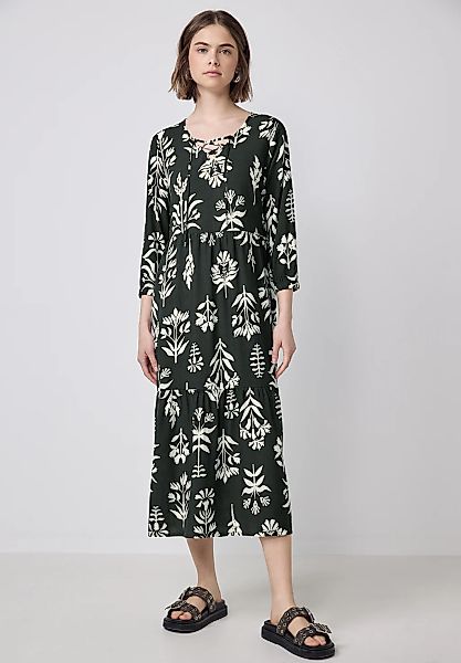 STREET ONE STUDIO Midikleid, mit allover Blumenprint günstig online kaufen
