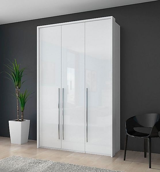 Places of Style Kleiderschrank "Piano", beige oder weiß, UV lackiert, Hochg günstig online kaufen